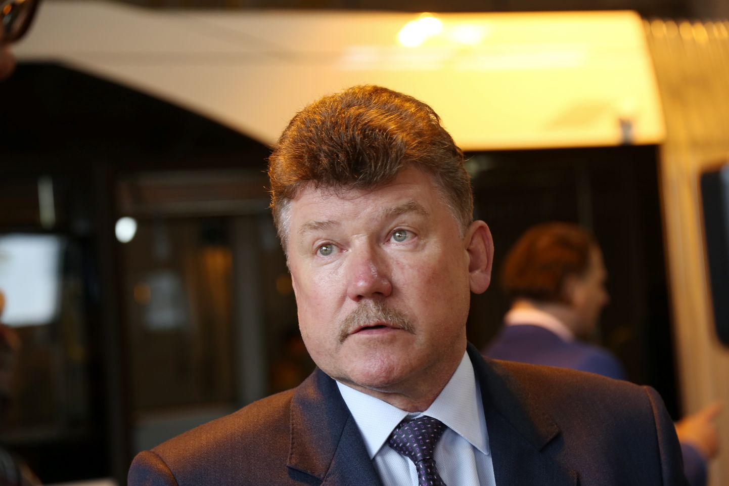 SIA "Rīgas satiksme" valdes priekšsēdētājs Leons Bemhens.