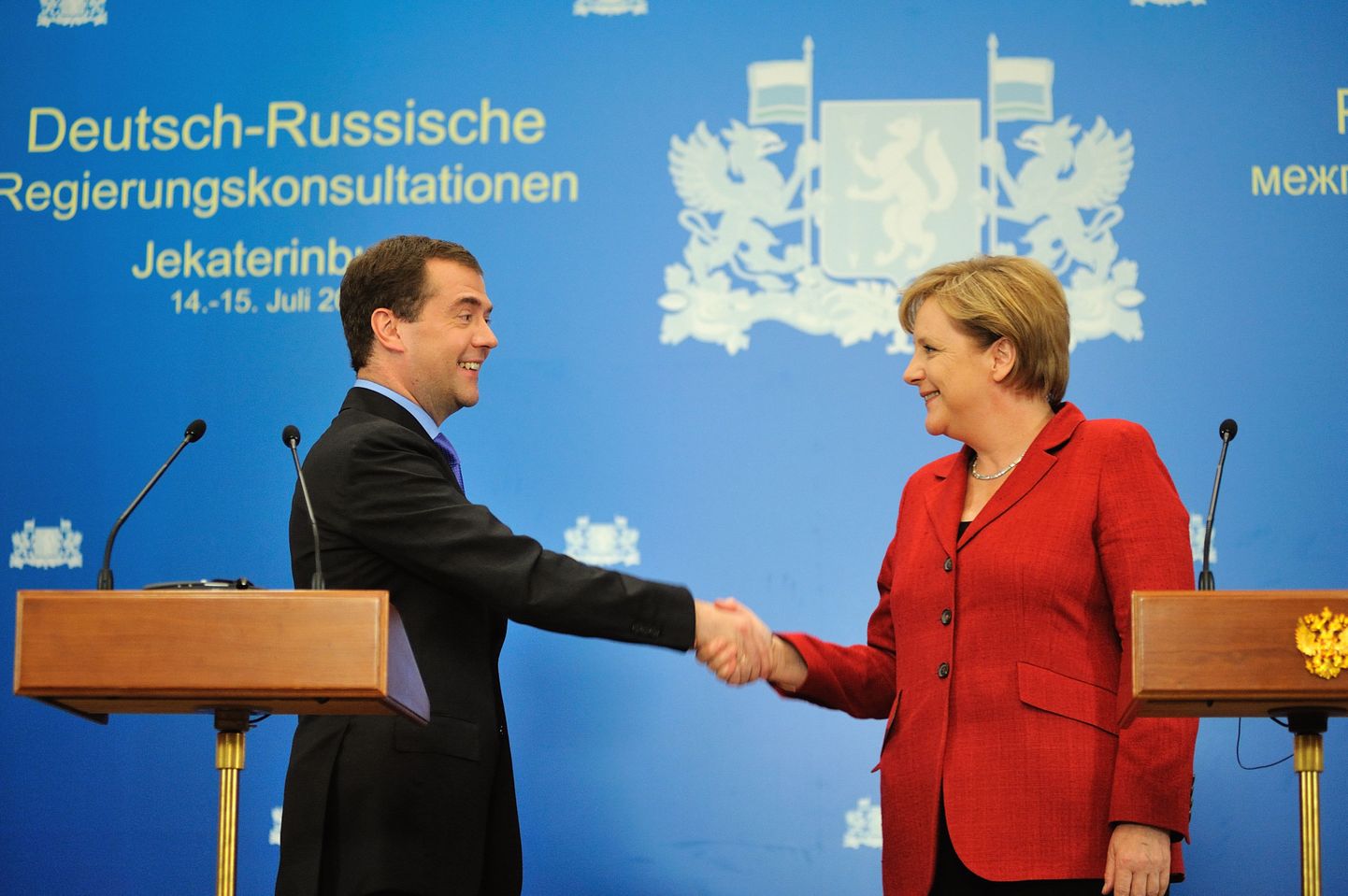 Lepingud allkirjastati Merkeli Venemaa visiidi ajal.