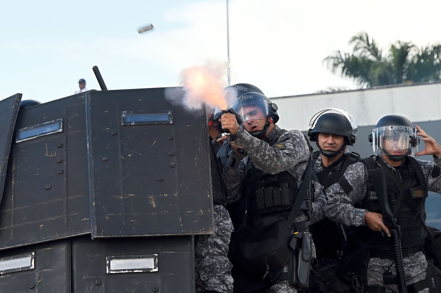 Brasiilia märulipolitseinikud.