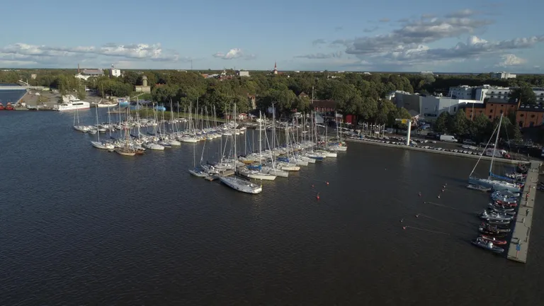 Vaade Pärnu jahtklubile.