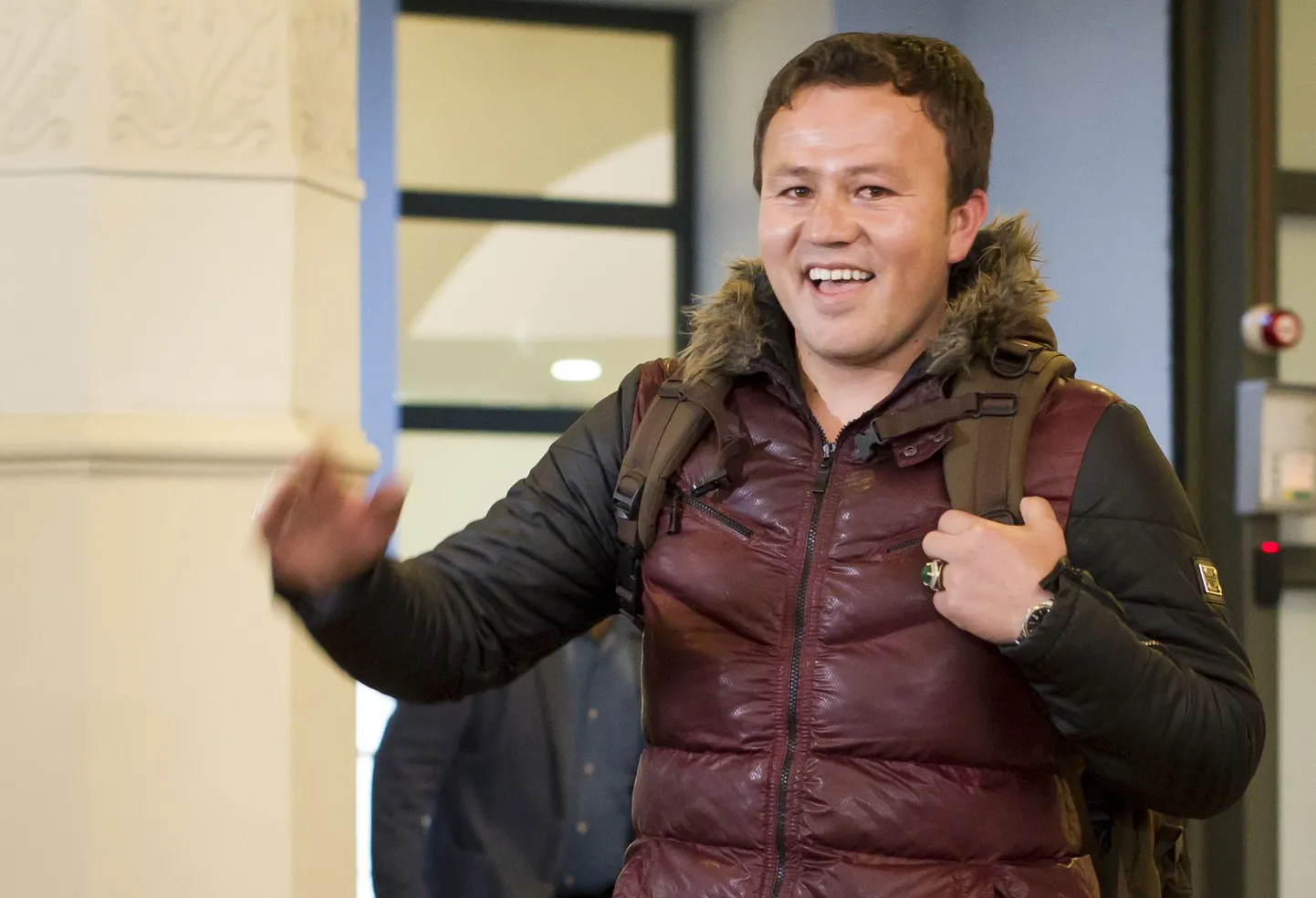 Afgaan Abdul Basir Jususi 6.aprillil Vilniuse lennujaamas.