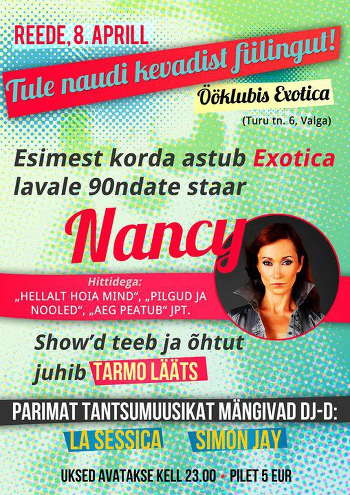 Tõeliselt kuum nädalavahetus ööklubis Exotica!