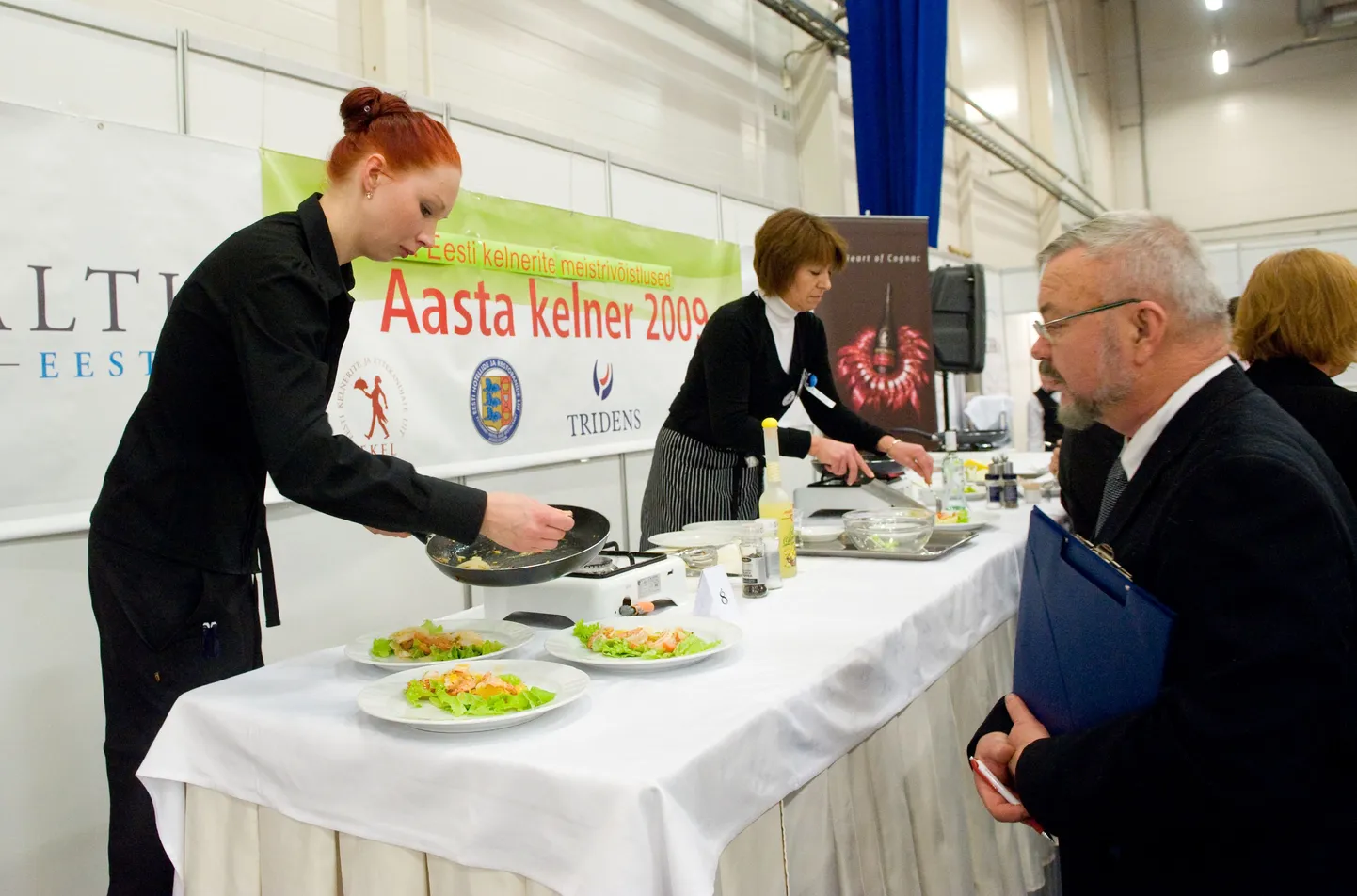 Traditsiooniliselt valitakse toidumessil parimad toidukäitlejad.