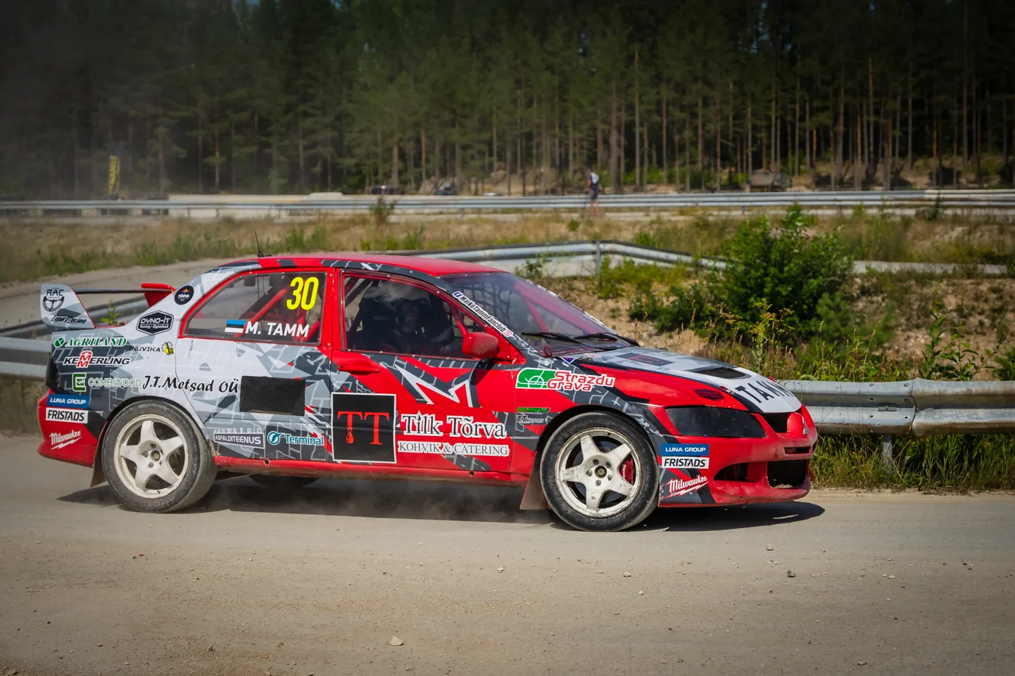 Tõrva rallikrossisõitja Maiko Tamme võistlusmasin.