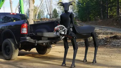 Mythical-Looking Robot Designed for Rescue Missions