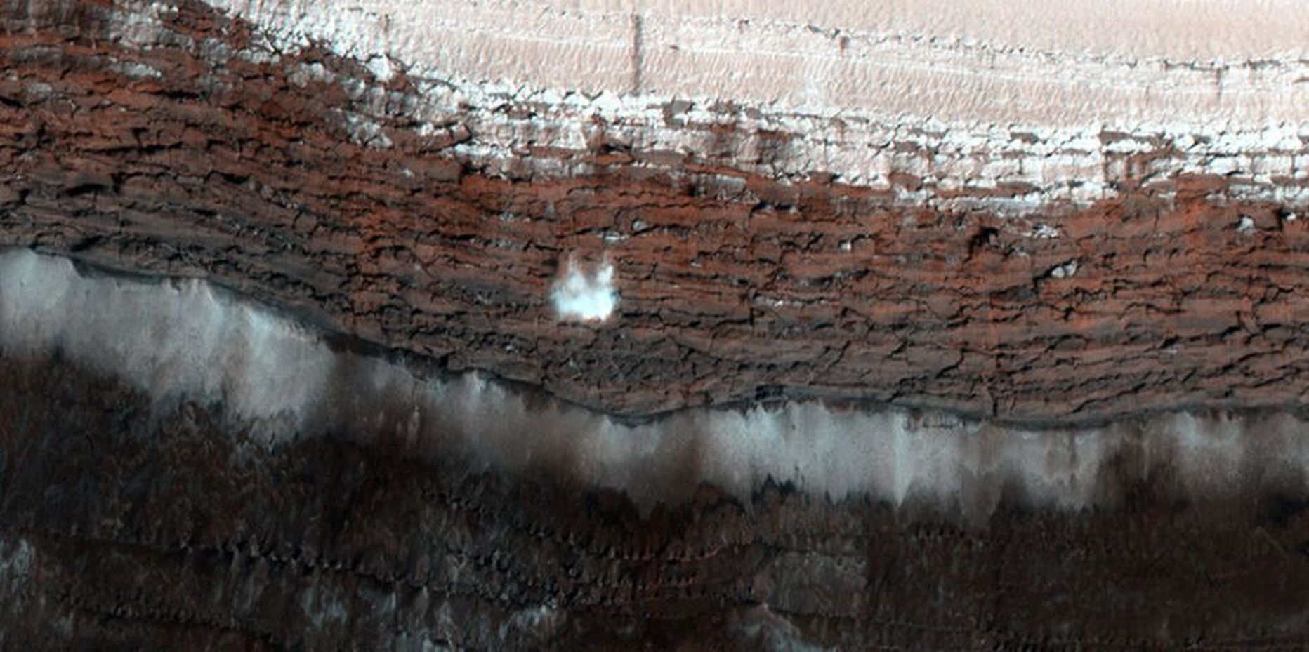 Kuiva jää laviin Marsil