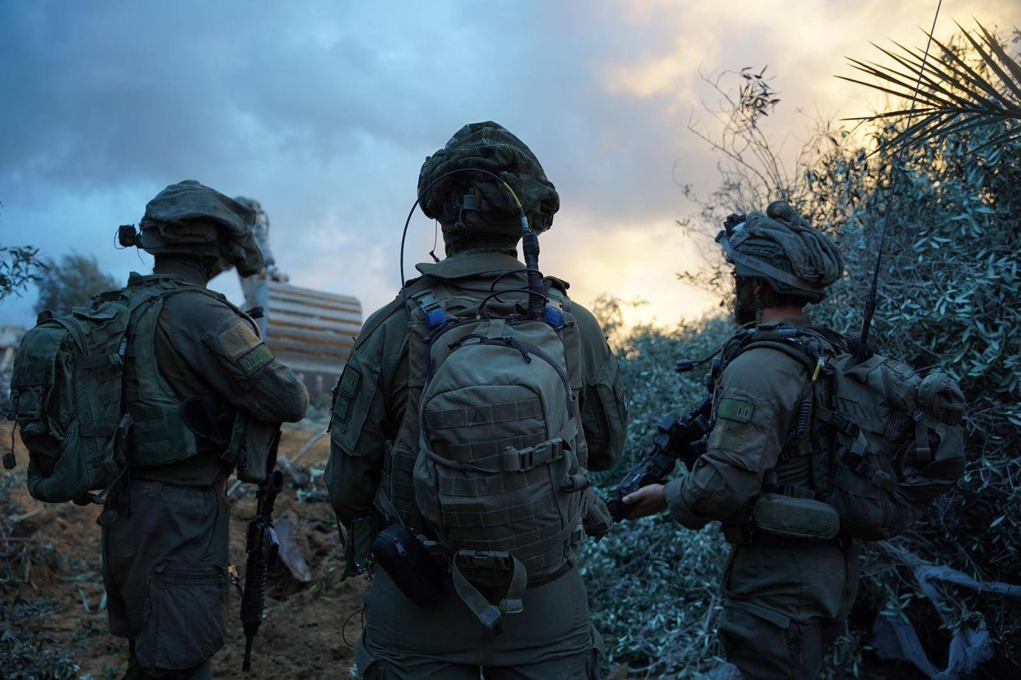 Iisraeli sõdurid Gaza sektoris 18. jaanuaril 2024.