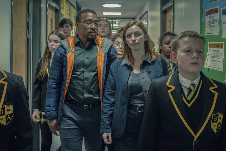 Кадр из сериала Adolescence.