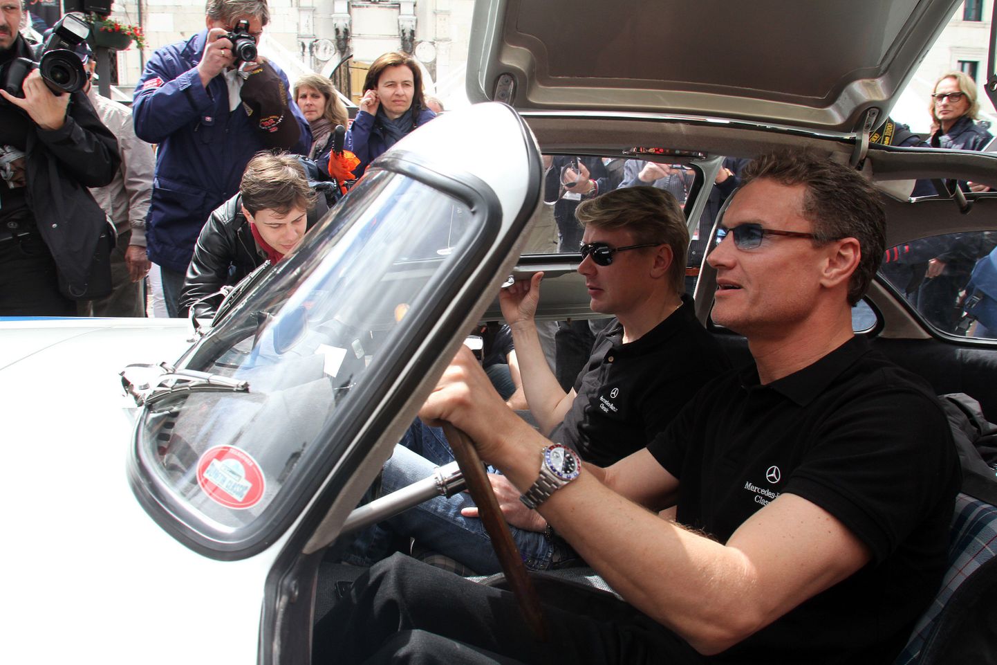 David Coulthard ja Mika Häkkinen