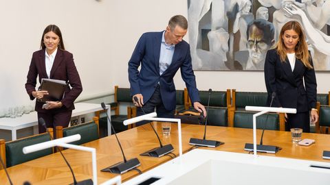 FOTOD ⟩ Liina Vahtras ja Erkki Raasuke andsid erikomisjonis aru EISA kohta