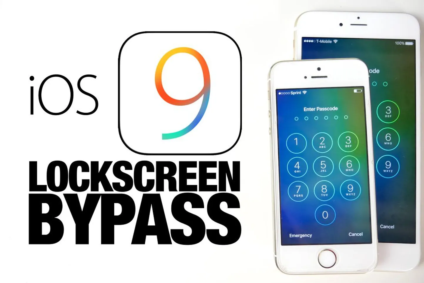 iOS9 turvaporbleem