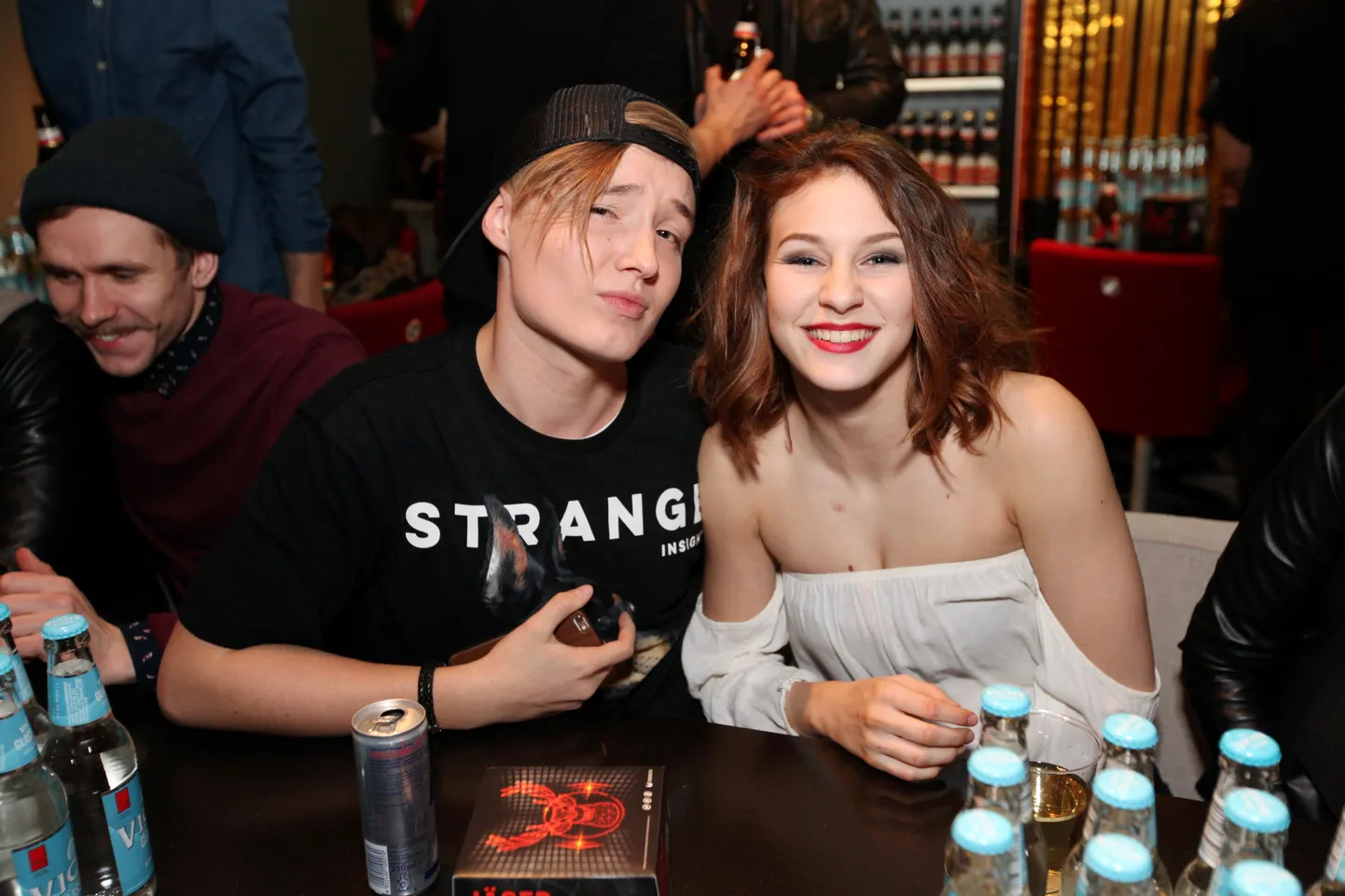 Eesti Laulu raju afterparty teatris NO99
Isac Elliot koos tantsijaga, kellega Eesti Laulul esineti