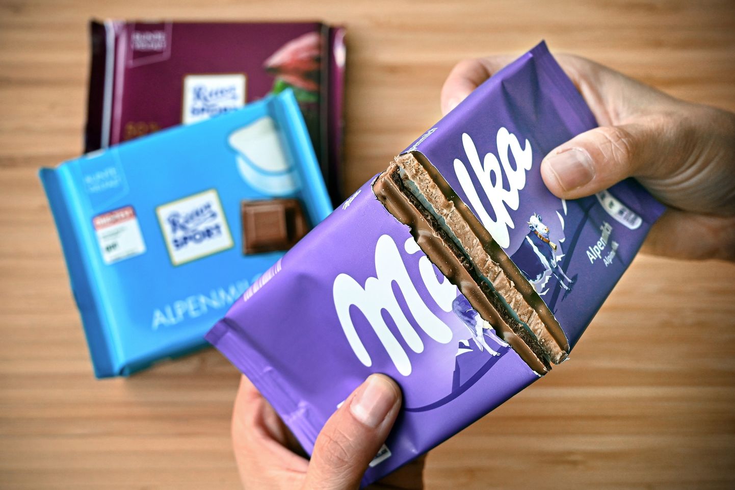 Milka šokolaad, mille tootjafirma ajab Venemaal äri. Pilt on illustratiivne.