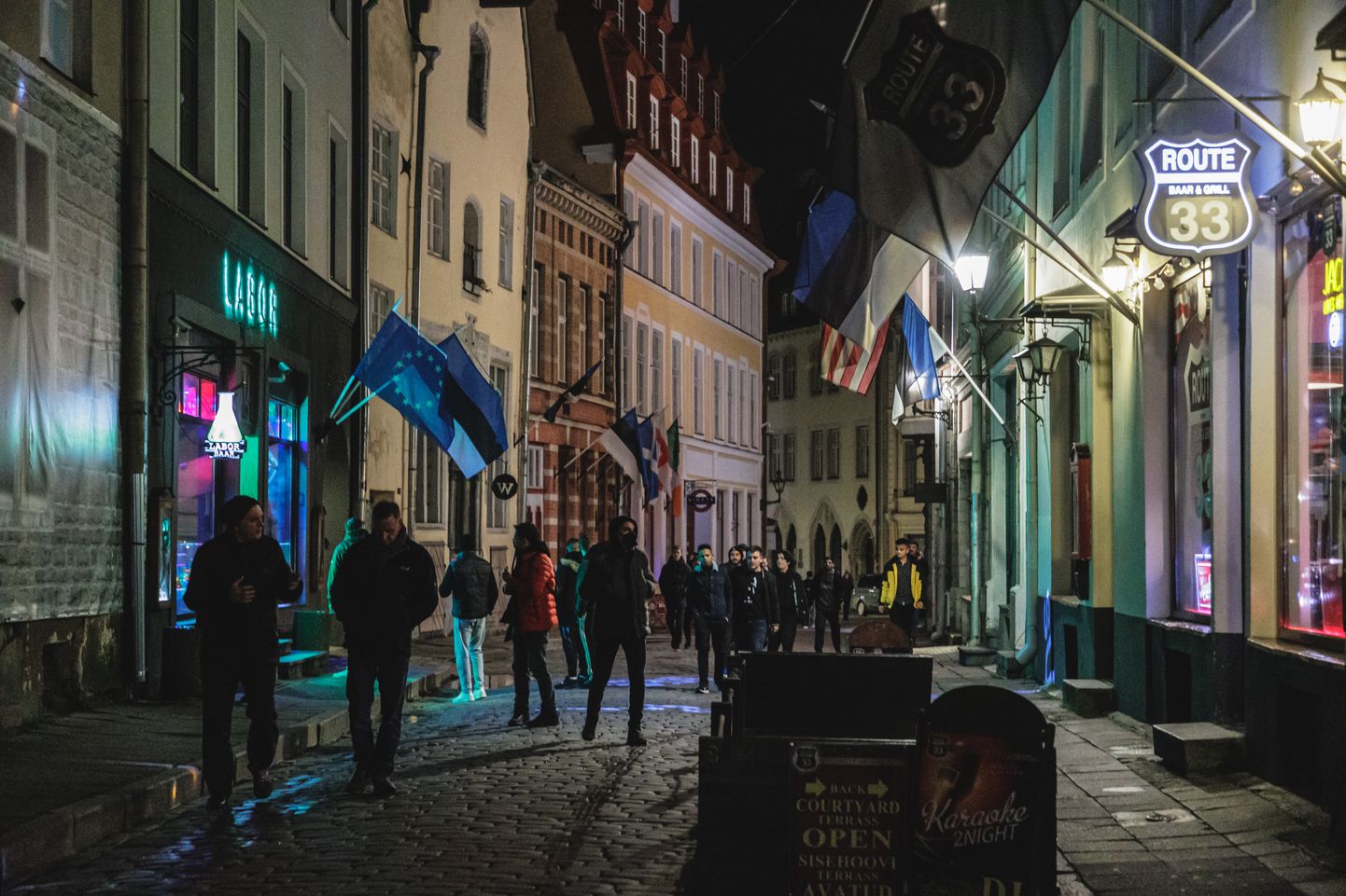 Tallinna ööelu.