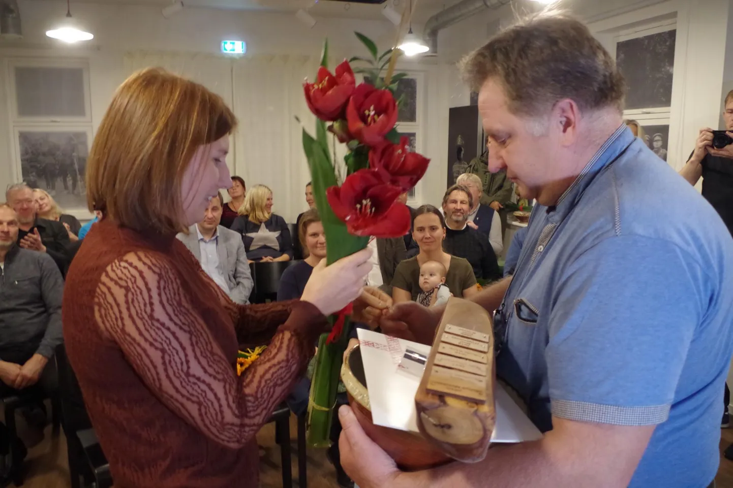Aasta ettevõtja tiitli saanud Rein Kooser tõdes, et lõppev aasta oli põllumehele väga soodne.