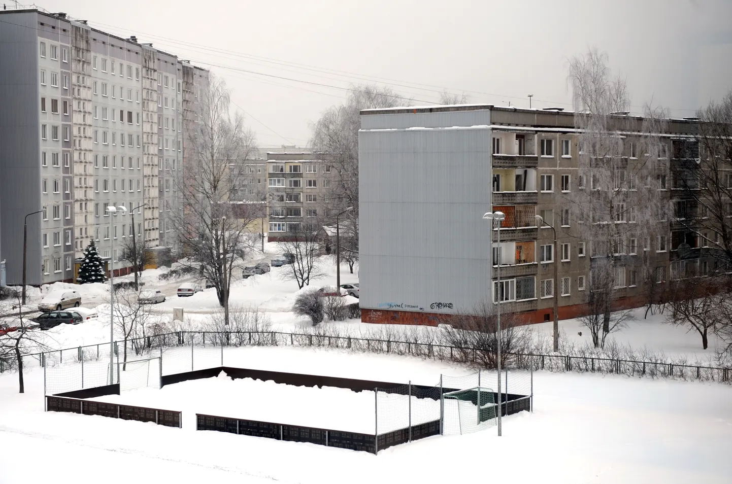 Многоквартирные дома в Пурвциемсе