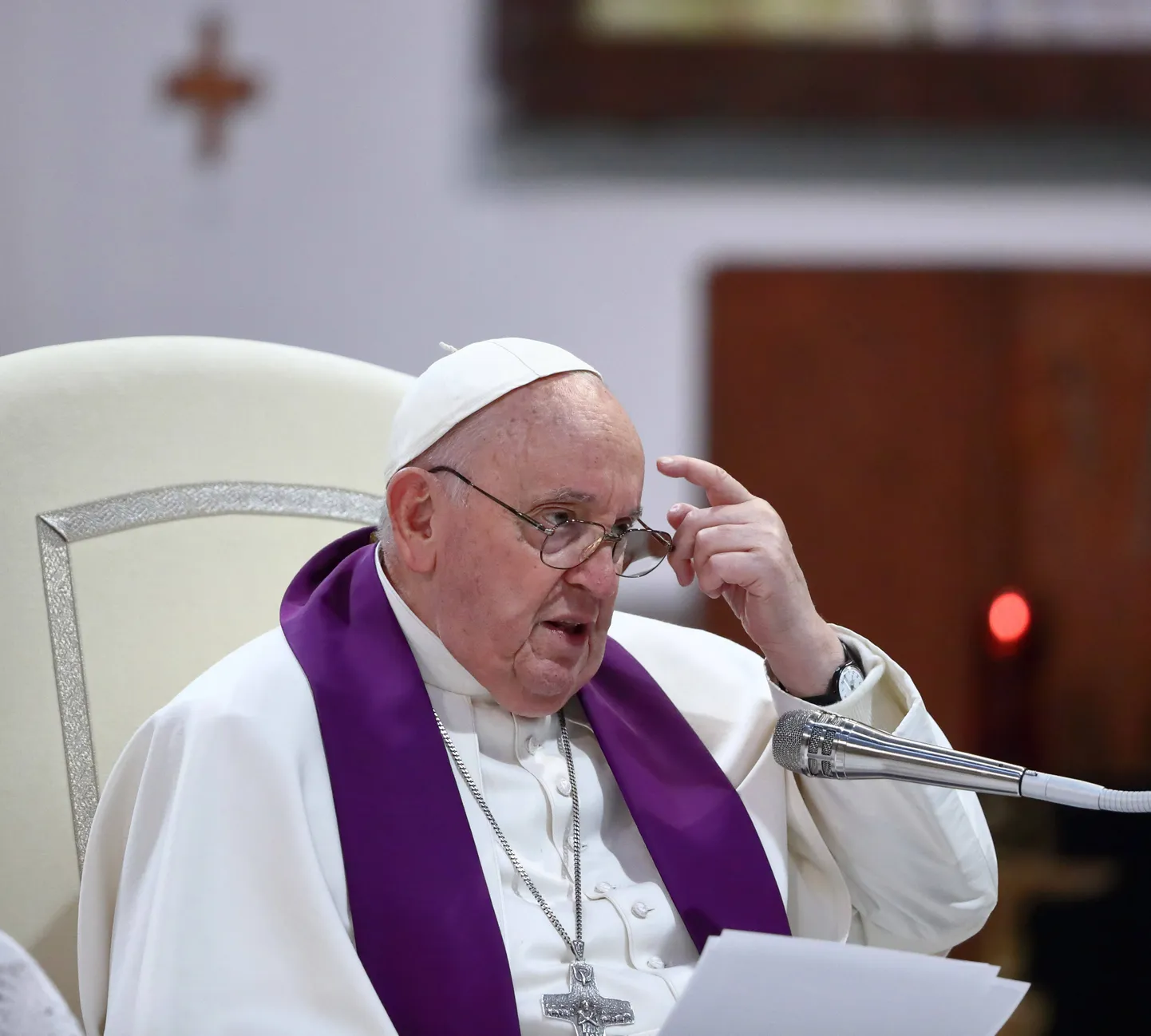 Paavst Franciscus.
