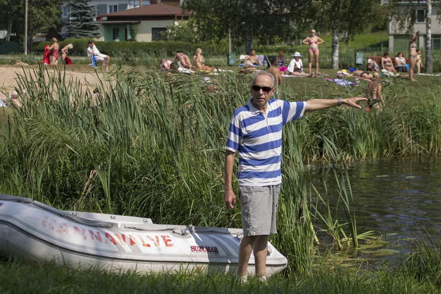Jaan Põder oli Paala järves ujudes uppumisohus.