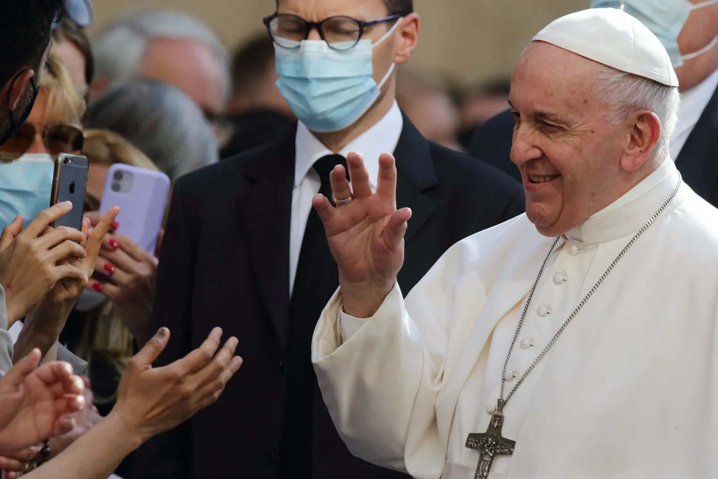 Paavst Franciscus.