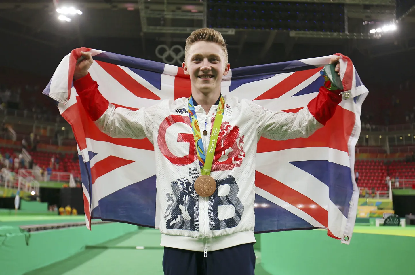 Rio olümpiamängudelt pronksmedali võitnud Nile Wilson.
