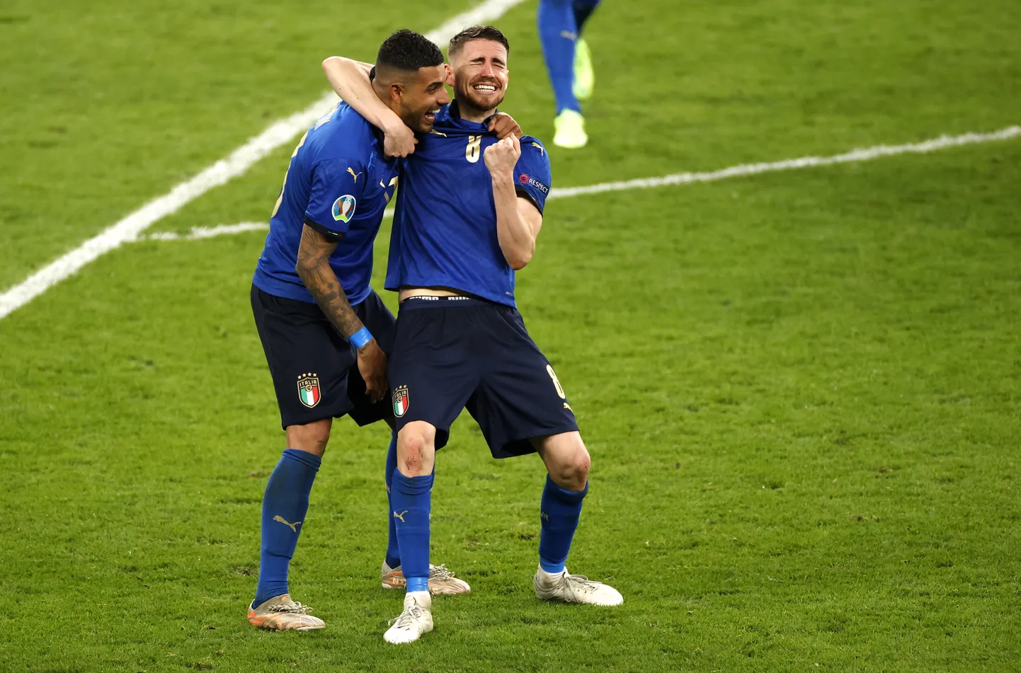 Õnnelikud mehed: Emerson (vasakul) ja Jorginho.