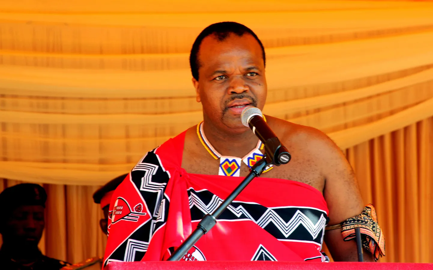 Svaasimaa kuningas Mswati III