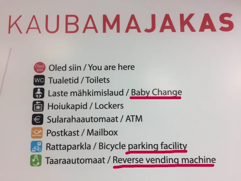 Pärnu Kaubamajaka majajuht.