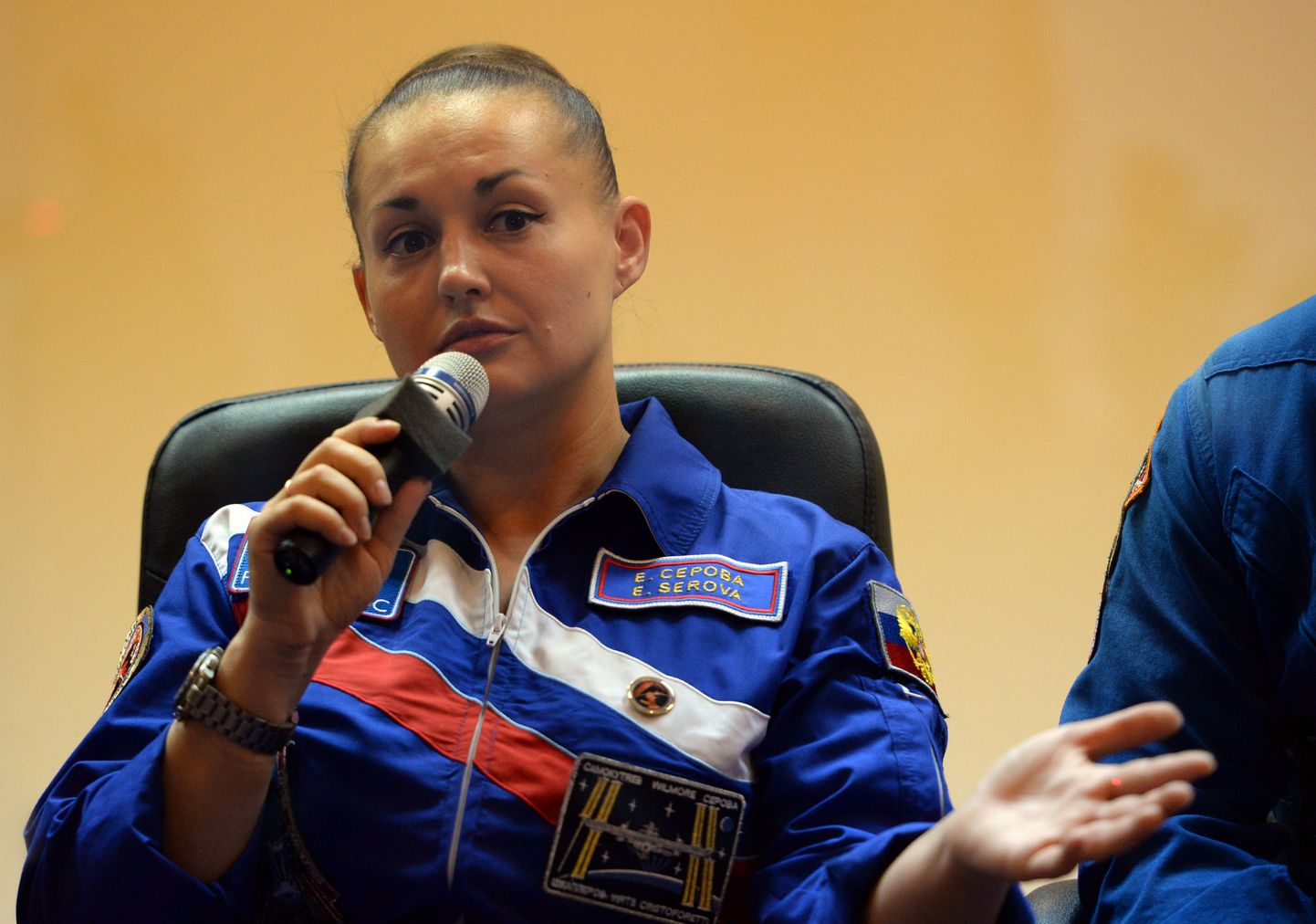 Venemaa kosmonaut Jelena Serova.