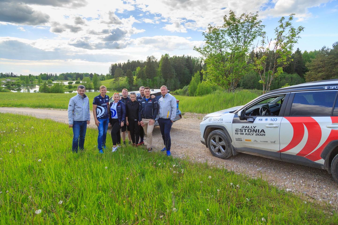 Rally Estonia korraldusmeeskond sõitis hiljuti läbi kiiruskatsete radasid.
