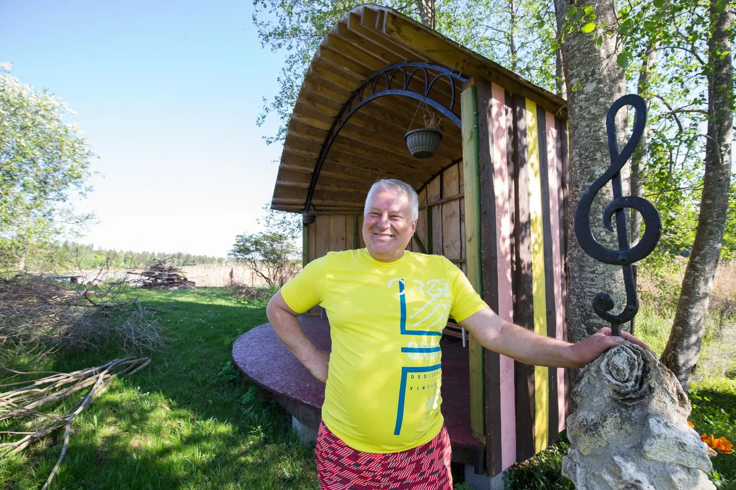 Porkuni bluusifestivali korraldaja Eigo Laur.
