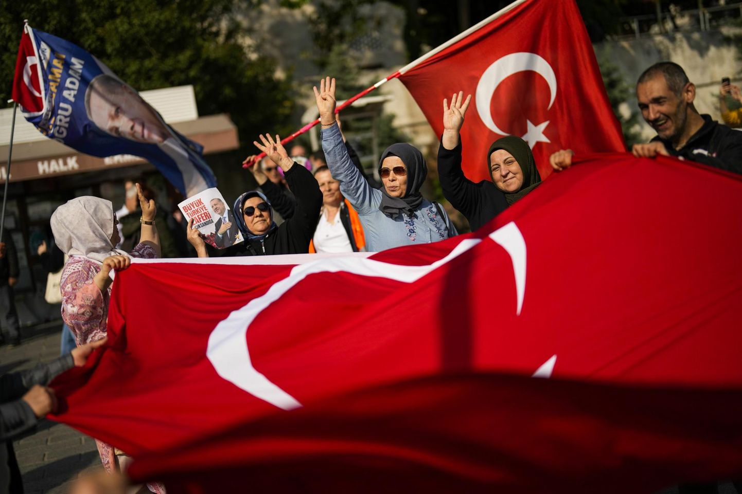 Türgi presidendi Recep Tayyip Erdoğani toetajad 24. mail Istanbulis. 