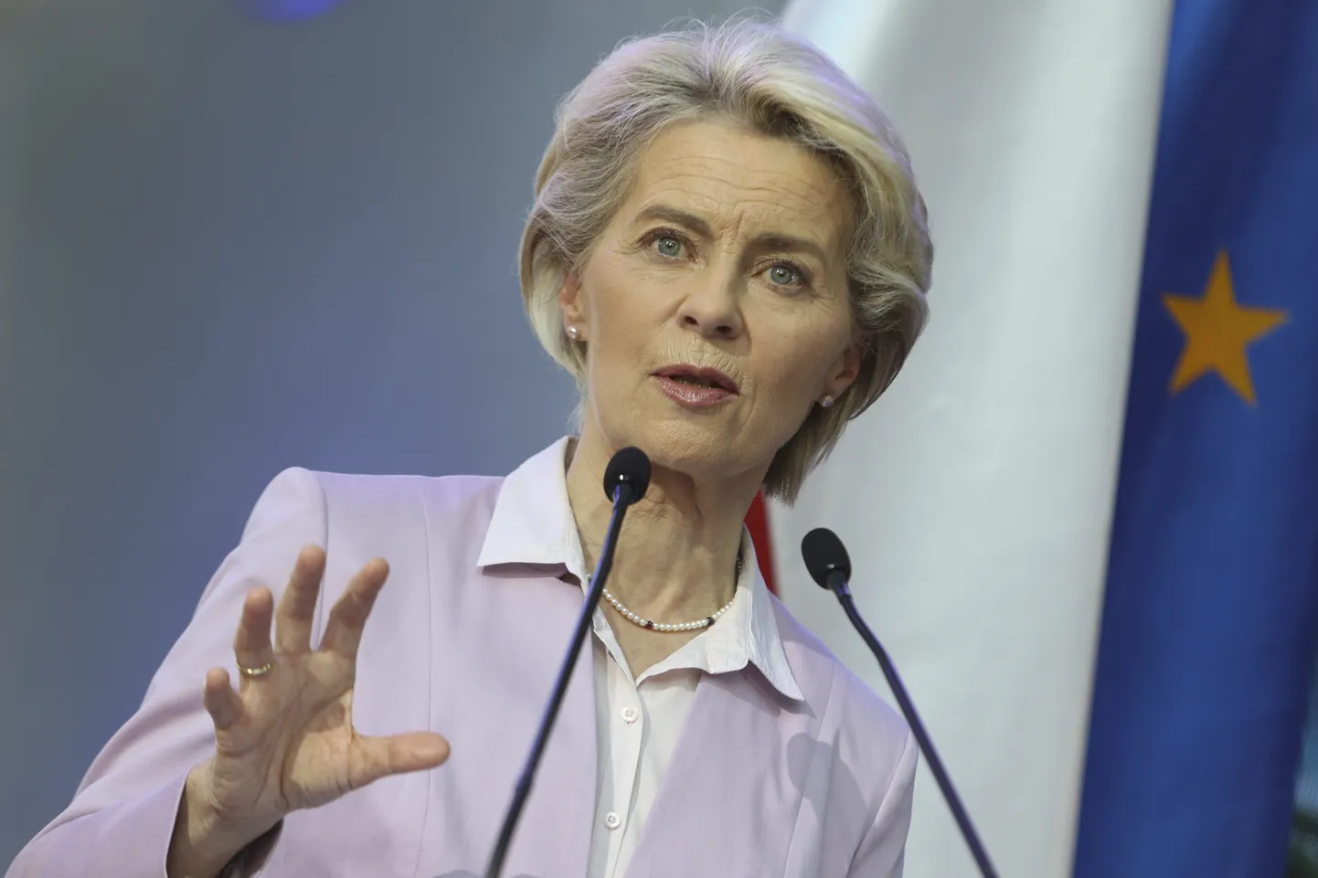 Euroopa Komisjoni president Ursula von der Leyen.