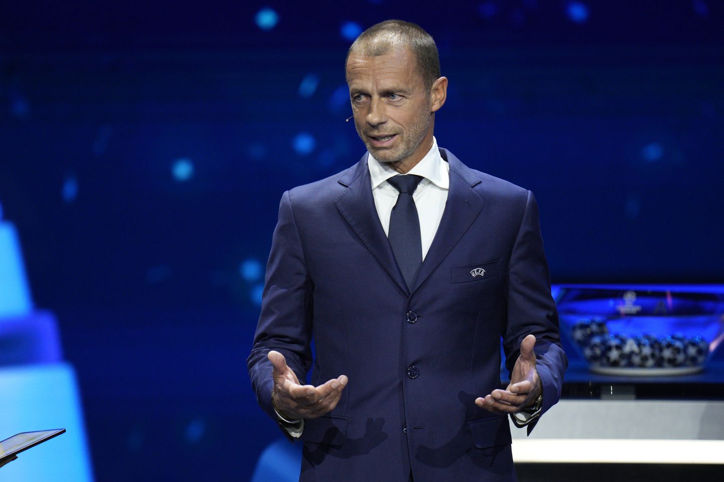 UEFA president Aleksander Čeferin.