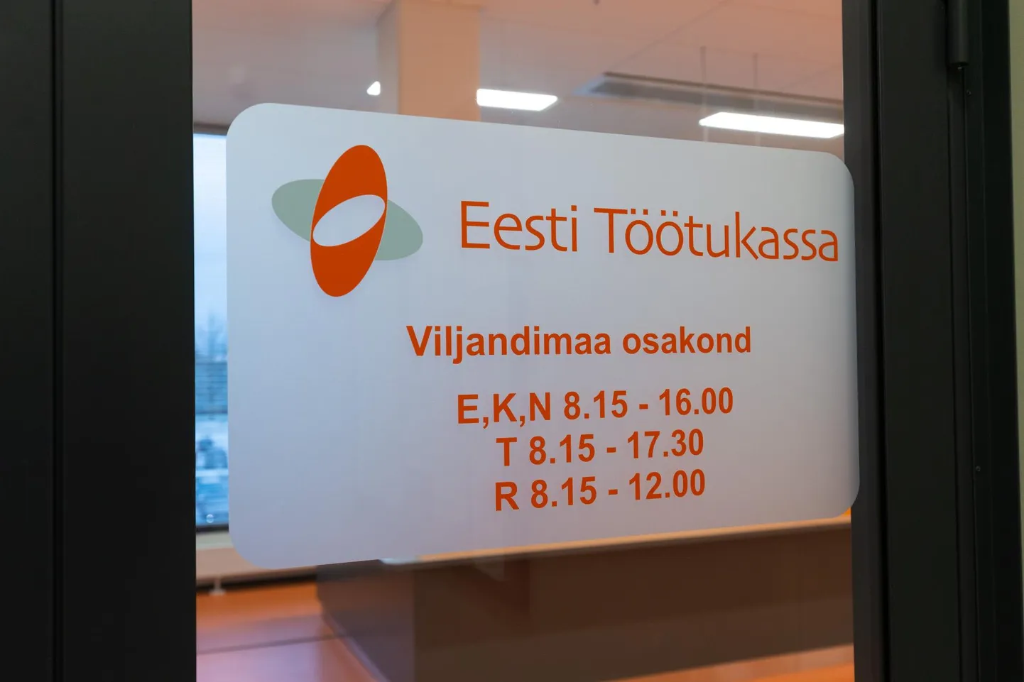 Töötukassa. Pilt on illustreeriv.