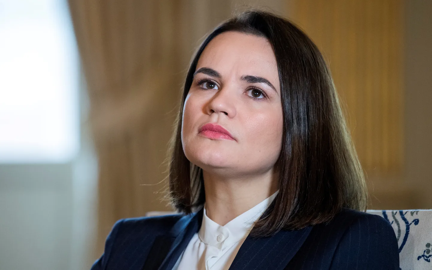 Baltkrievijas opozīcijas līdere Svetlana Tihanovska.