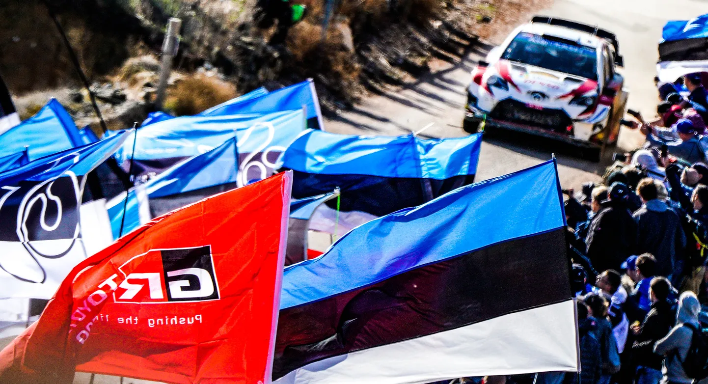Ott Tänak ja Martin Järveoja Kataloonia rallil 2019.