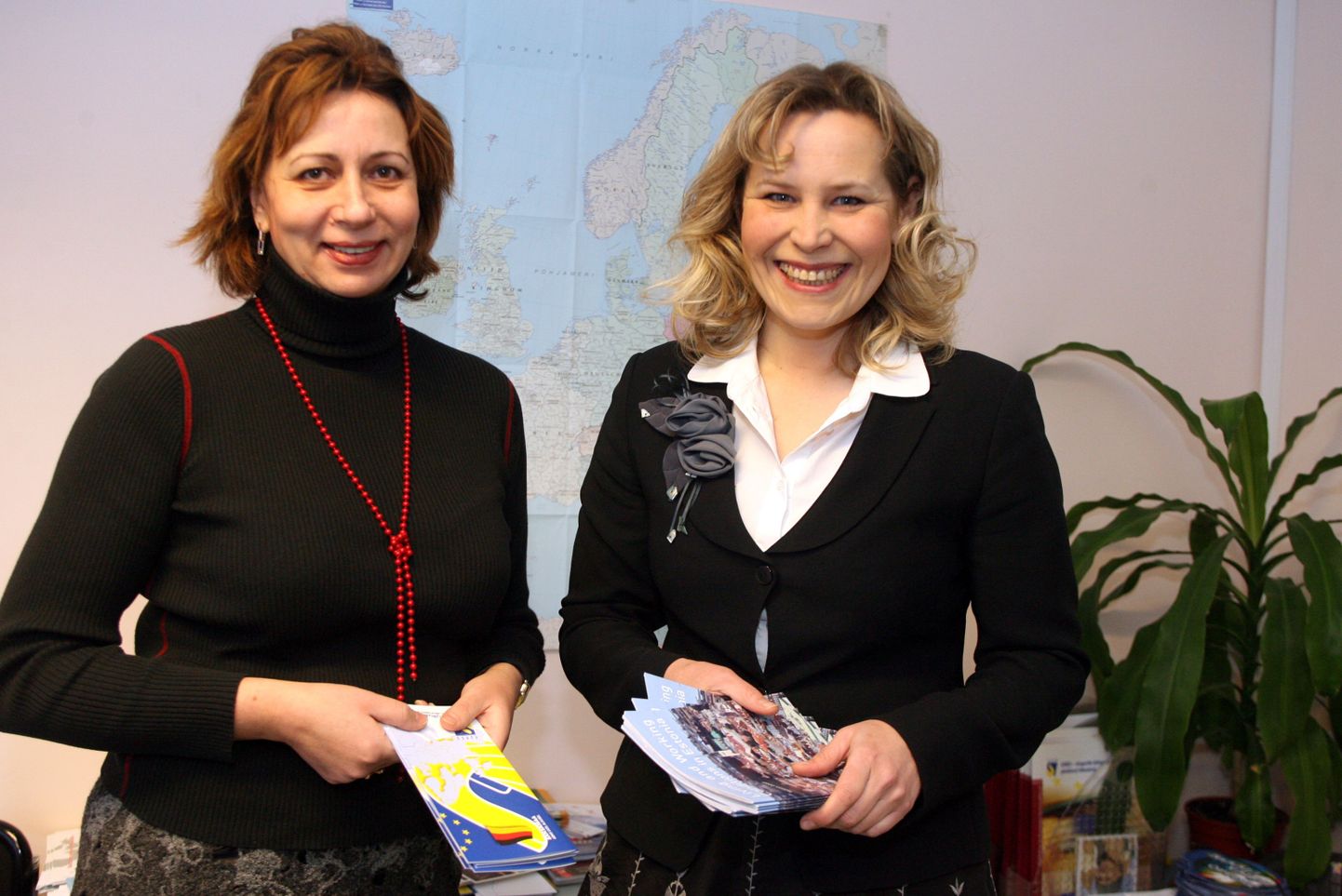 Marta Traks (paremal) peab Saksamaal, Austrias ja Šveitsis töötamisel tähtsaimaks keeleoskust.