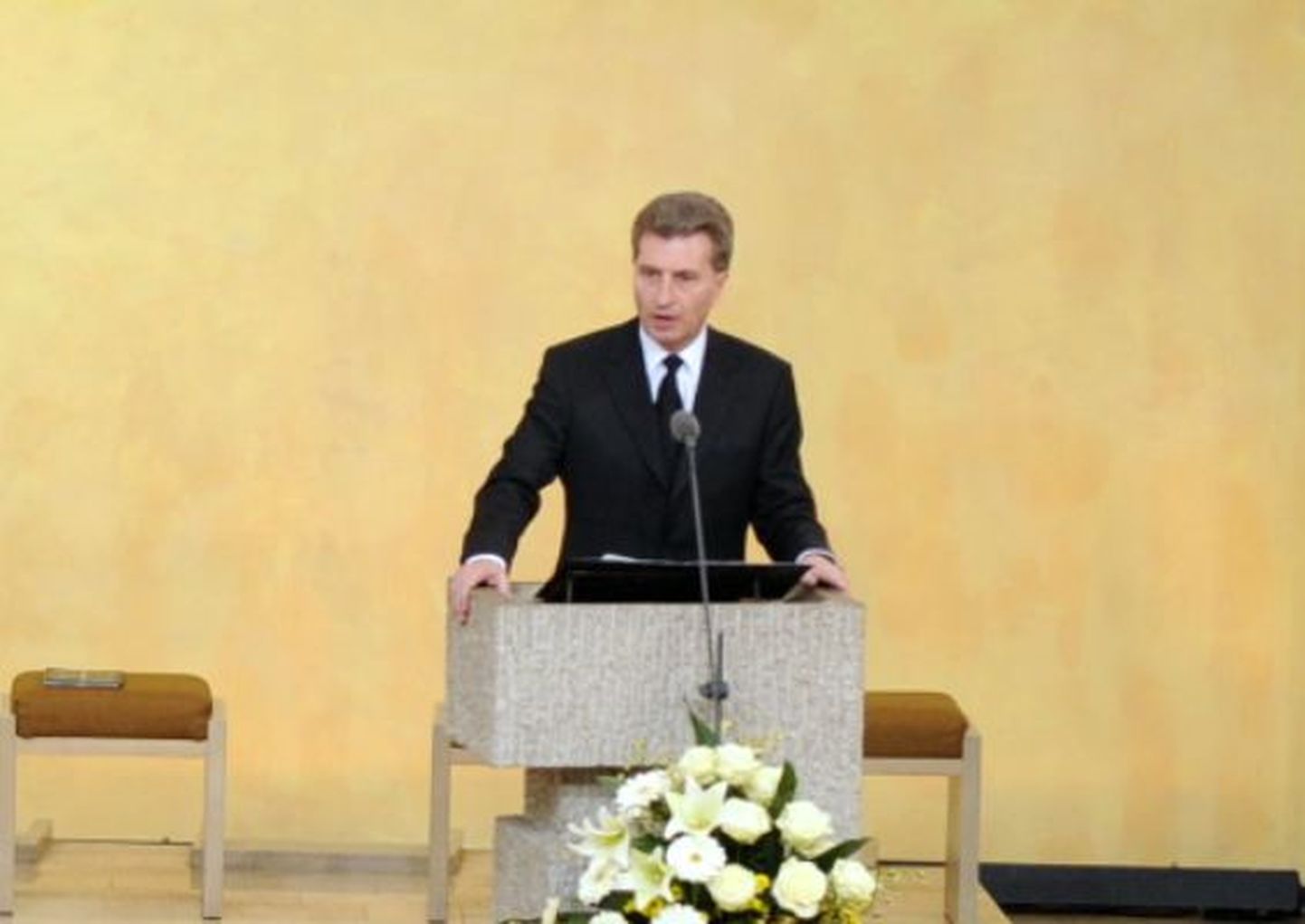 Baden-Württembergi peaminister Günther Oettinger.