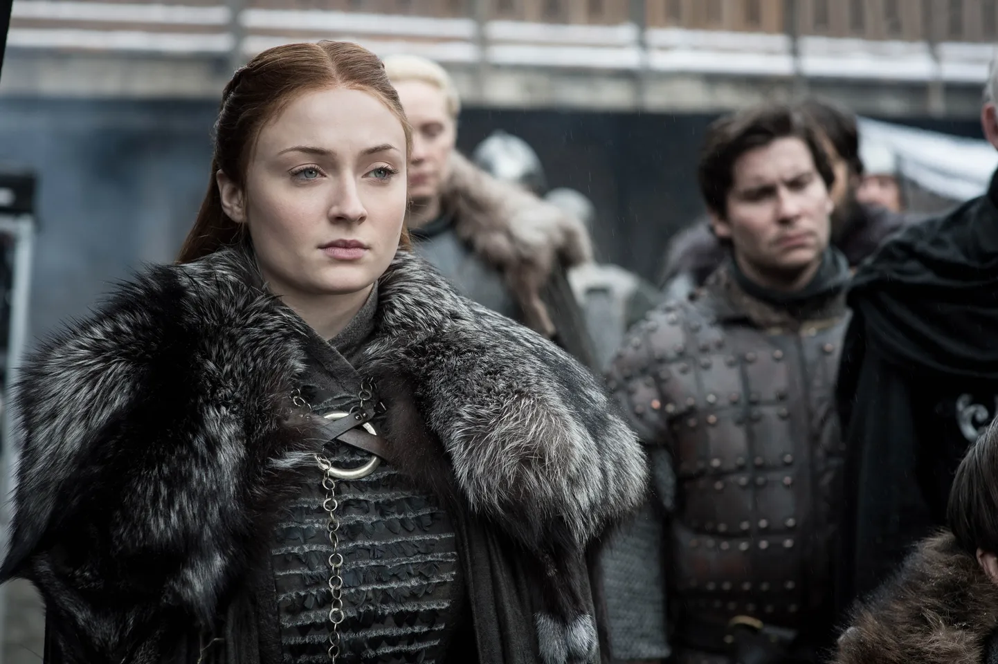 Seriāla "Troņu spēle" (Game of Thrones) pēdējās sezonas kadri