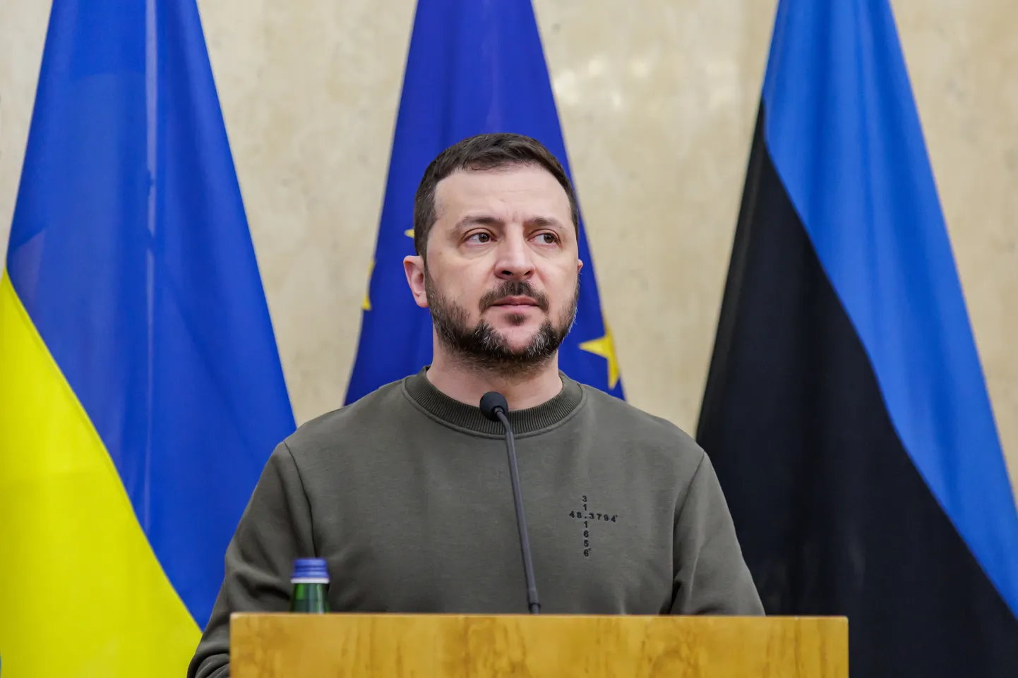 Ukraina president Volodõmõr Zelenskõi.