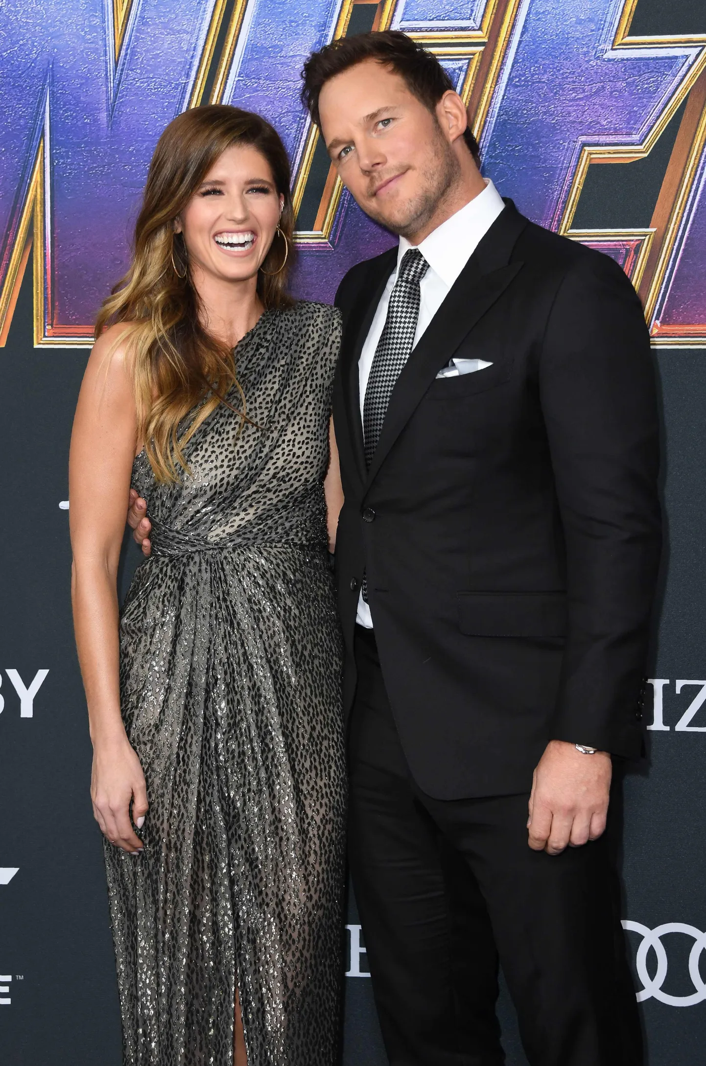 Hollywoodi näitleja Chris Pratt ja kirjanikust abikaasa Katherine Schwarzenegger.