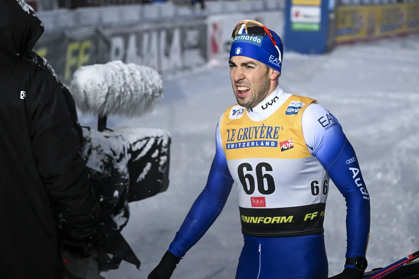 Itaalia suusaäss Federico Pellegrino pole rahul, et koondist ei lubata võistlema.