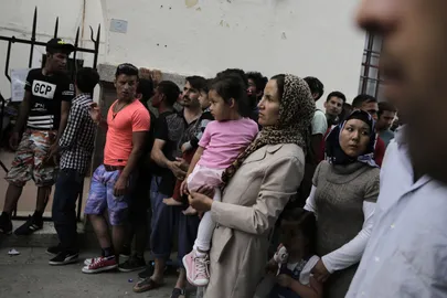 Immigrandid Kreekas. Foto: Scanpix