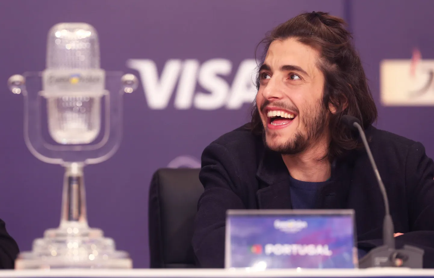 Salvador Sobral 2017. aastal Eurovisiooni lauluvõistlusel.