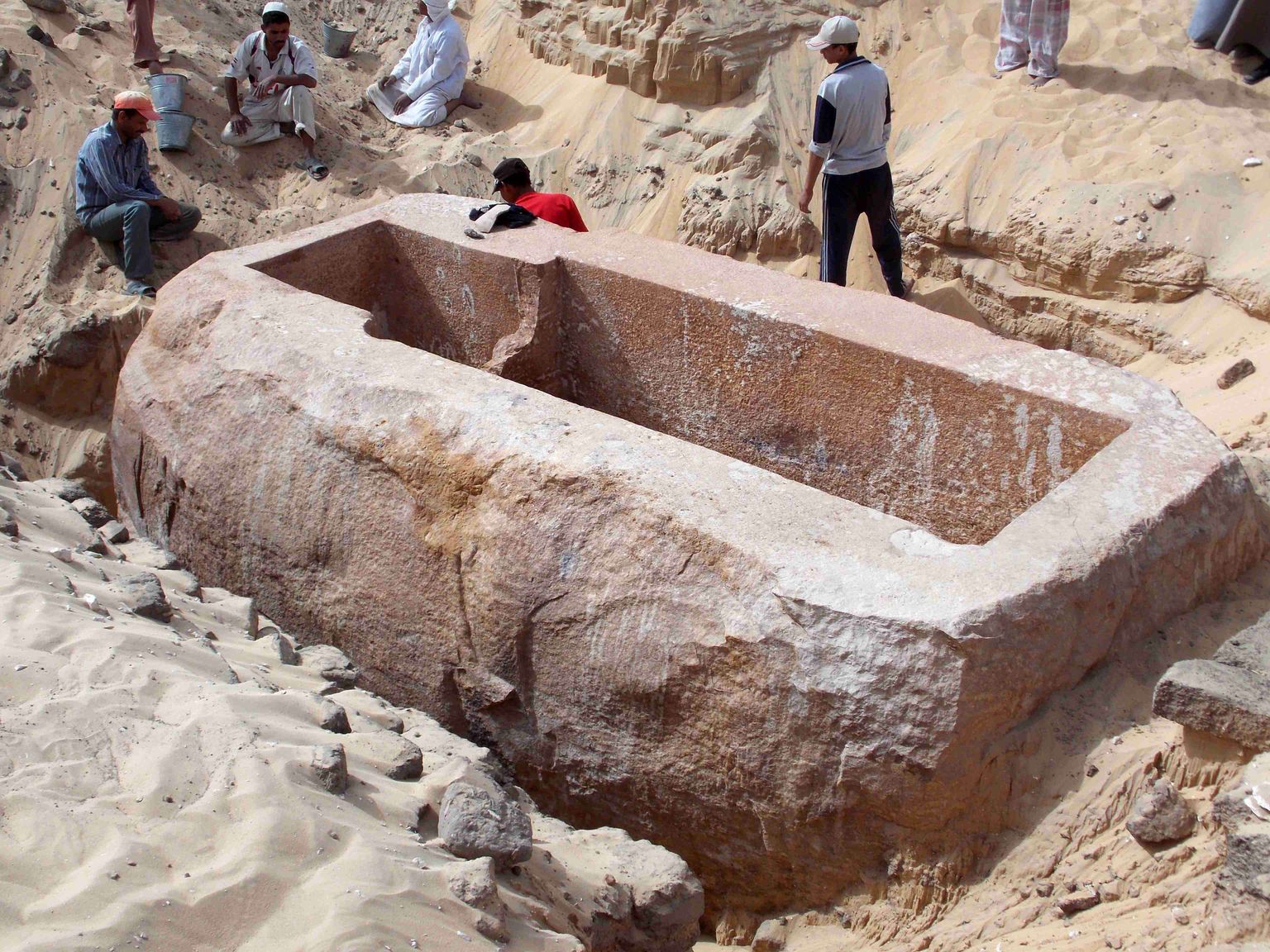Egiptusest leiti hauakamber, millel oli kunagi ka püramiid