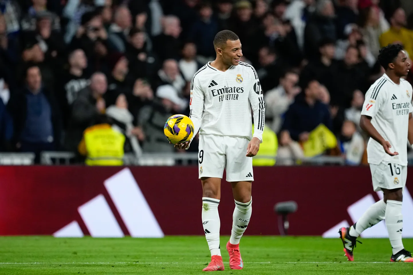 Madridi Reali ründaja Kylian Mbappe.