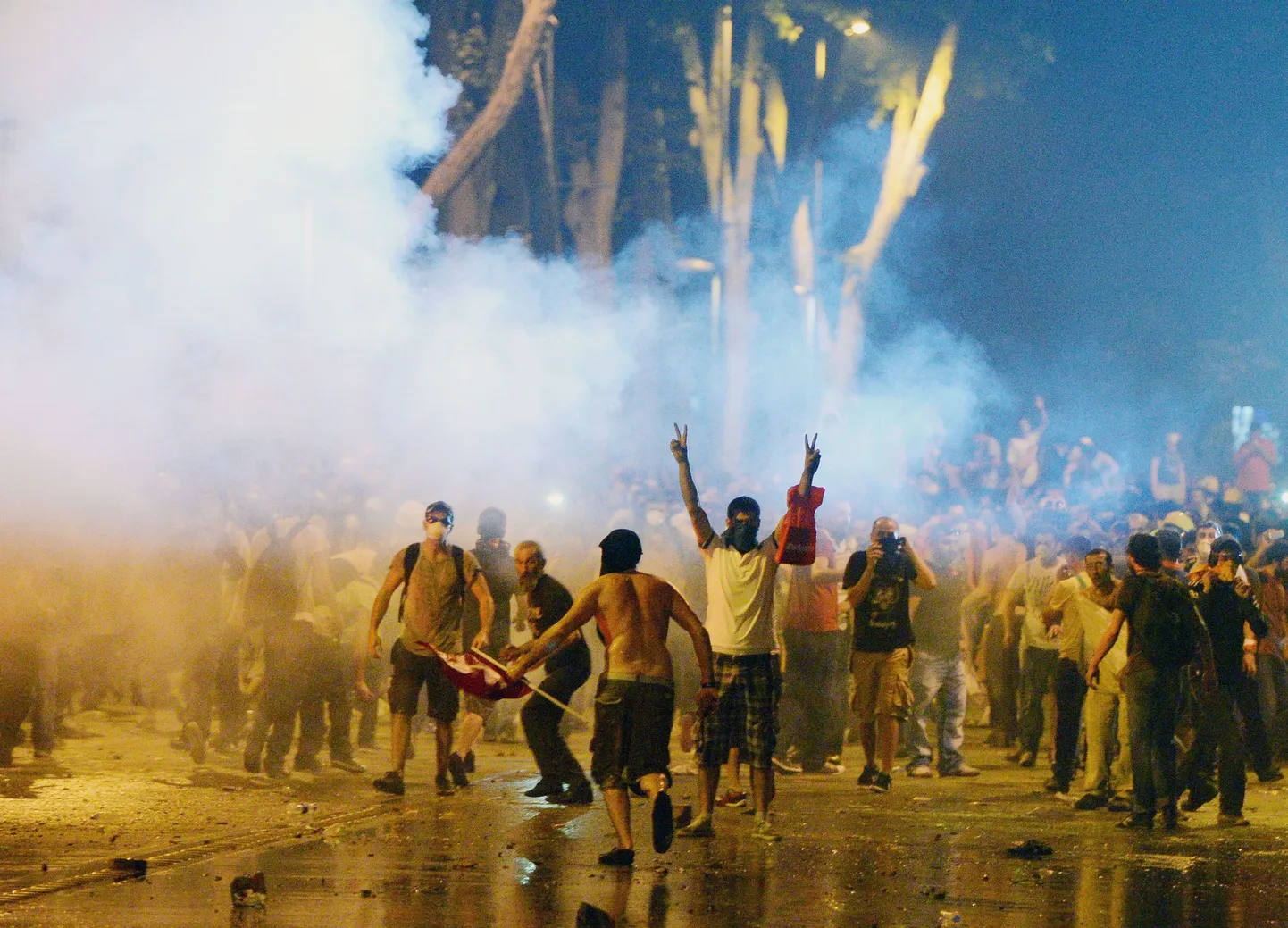 Protestijad Ankaras.