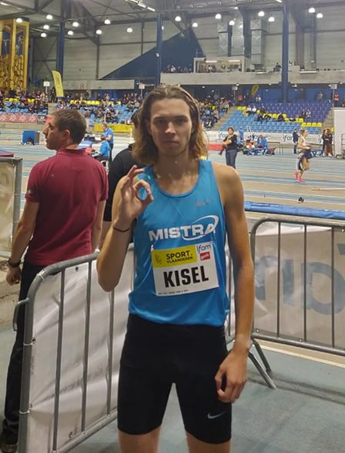 Rasmus Kisel jooksis Belgias isikliku rekordi ja Eesti kõigi aegade viienda tulemuse.
