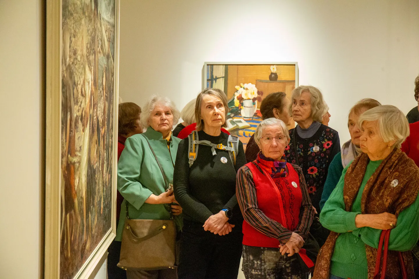 Tartu kunstimuuseumi kolmanda korruse väljapanekut «Armistunud pale» toob vaataja ette 1943. aasta pommitamisest pääsenud kunstiteosed.
