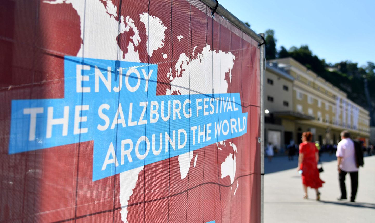 Salzburgi festivali reklaamplakat.